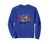 Ready to Rock Kindergarten Sweatshirt, Adult Unisex, Royal Blue, M