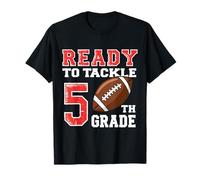 Ready to Tackle 5th Grade Back to School First Day of School T-Shirt