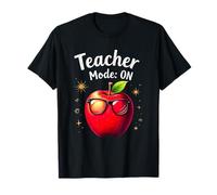 Ready to Teach Funny Apple Design for Teachers T-Shirt