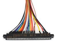 Ready to Use 28P Extension Cable Hand Crafted Solder Joints Strong Wire Game Machine Upgrades Suitable for Games Game Joystick Extension Wire