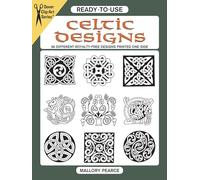 Ready-to-Use Celtic Designs: 96 Different Royalty-Free Designs Printed One Side (Dover Clip Art Ready-to-Use)
