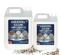 Ready To Use Gravel, Mulch & Rock Binder Fast Acting Water Based Formula Seals & Joins (2 x 5 Litres (10 Litres))