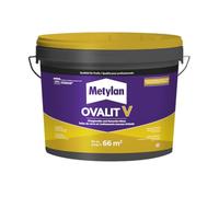 Ready-to-Use Reinforced Glue for Non-Woven Wallpaper and Glass Canvas, 10 kg Bucket, 50 m2