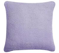 Reafort Ultra Soft Sherpa Euro Sham Pillow Case 26"x26" Replacement with Zipper Closure (Lilac, 26"x26" Euro Sham)
