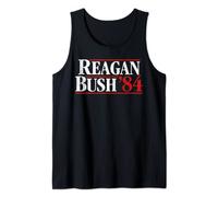 Reagan Bush '84 Ronald Reagan George Bush Campaign Tank Top