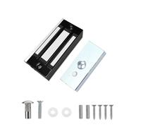 ReaIOKbii 60KG Cabinet Lock, Door Lock, Magnetic Lock, Access Control Electromagnetic Lock, 132 lbs Suction Force, Mini Lock, DC12V, Suitable for Access Control Systems, electromagnetic Fail-Safe