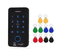 ReaIOKbii WiFi TUYA Fingerprint Access Control Controller Outdoor Waterproof RFID Touch Keypad Door Lock Compatible with 125KHz 13.56MHZ Dual Band Smart App Unlock