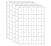 ReaJoys Clear Mounting Putty Sticky Tack, 500pcs Removable Sticky Poster Museum Putty Clear Double Sided Adhesive Dots for Wall Hanging