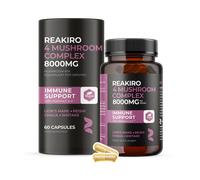 Reakiro 4 Mushroom Complex 8000 mg 60 Capsules