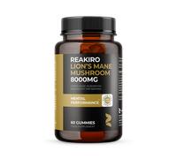 Reakiro Lion's Mane Mushroom Berry 8000 mg 60 Gummies