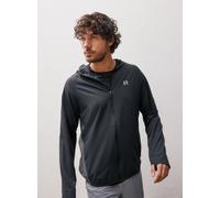 REAKTIV Black & Charcoal Lightweight Active Hoodie L