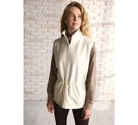 REAKTIV Cream Borg Tie-Waist Gilet M