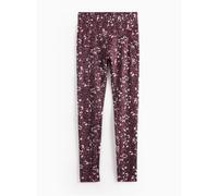 REAKTIV Purple Leopard Print High Waisted Everyday Legging S