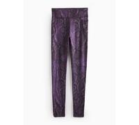 REAKTIV Purple Snake Print High-Waisted Everyday Legging S