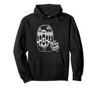 Real Alcázar de Sevilla, Andalucía Spain Signature Heart Art Pullover Hoodie