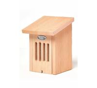Real Alder Wood Butterfly House Homescapes Beige One Size
