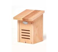 Real Alder Wood Ladybird Insect House Homescapes Beige One Size