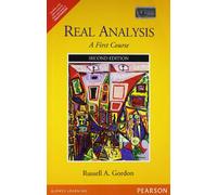 Real Analysis: A First Course