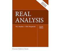 Real Analysis – Classic Version – Pearson Modern Classics for Advanced Mathematics Series