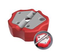 Real Avid Smart Bench Block | Non-Slip, Magnetic Universal Gunsmithing Bench Block | Engineering Resin Helps Protect Gun Finish, Magnet Prevents Losing Unfastened Pins