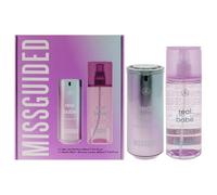 Real Babe by Missguided for Women - 2 Pc Gift Set 2.7oz EDP Spray, 7.4oz Body Mist