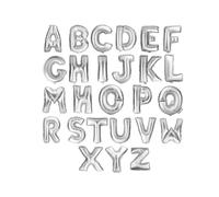 Real-Bargains 16 Inch Gold, Silver, Rose Gold A-Z Alphabet Balloons - Create Your Own Custom Phrase with Mylar Foil Letters to Craft the Perfect Banner for Weddings, Birthdays, and All Other Parties
