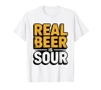 Real Beer Sour Purist Statement Craft Identity Only No Macro T-Shirt