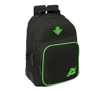 Safta Double Real Betis Balompie 20l 32x15x42 Cm Backpack Black Kids