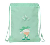 REAL BETIS BALOMPIÉ PRESCHOOL - Junior Flat Bag Backpack, Ideal for Children of Different Ages, Comfortable and Versatile, Quality and Resistance, 26 x 34 cm