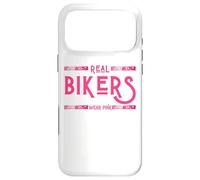 Real Bikers Wear Pink Breast Cancer Motorcycle Riders Bike Case for iPhone 17 Pro Max