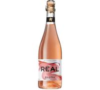 REAL Blush 750ml bottle | Alcohol-free | 100% All Natural Ingredients | Delicious Blend of Fermented Loose Leaf Tea & Grape Skin | Gently Sparkling | Made in the UK | No Additives or Preservatives