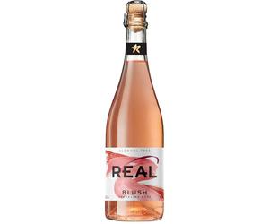 REAL Blush 750ml bottle | Alcohol-free | 100% All Natural Ingredients | Delicious Blend of Fermented Loose Leaf Tea & Grape Skin | Gently Sparkling | Made in the UK | No Additives or Preservatives