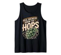 Real Brewers Know The Hops Home Brew Tank Top