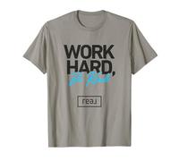 Real Broker "Work Hard Be Kind" Core Value Black and Blue T-Shirt