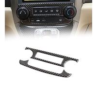 Real Carbon Fiber 3D Sticker Inner for CR-V 2007-2011 Car Central Control Air Conditioning CD Adjustment Switch Panel