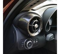 Real Carbon Fiber, Car Console Dashboard Side Air AC Vent Cover, Styling Modification Interior Accessories, For Alfa Romeo Giulia 952 2017-2022