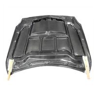 Real Carbon Fiber Car Front Bumper Bonnet Engine Hood Vent Cover Compatible For Benz W176 A180 A200 A250 A260 A45 2013-2(Double Layer Carbon)