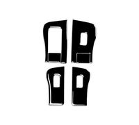Real Carbon Fiber Car Window Control Panel Switch Button Decor Sticker for Tesla Model Y 3 2017-2022 Stickers(D Type LHD)