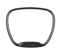 Real Carbon Fiber Center Cover for Dodge for challenger 15-21 | Real bright carbon fiber, lightweight build, robust durability, glossy black finish, direct fit