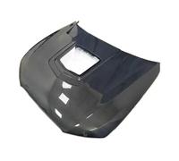 Real Carbon Fiber Transparent Bonnet Compatible For Audi A7 S7 RS7 2011 2012 2013 2014 2015 2016 2017 2018 Front Engine Hood Vent Cove(Single-sided Carbon)