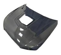 Real Carbon Fiber Transparent Bonnet Compatible For Audi A7 S7 RS7 2011 2012 2013 2014 2015 2016 2017 2018 Front Engine Hood Vent Cover(Single-sided Carbon)