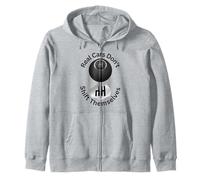 Real Cars Don’t Manual Gearbox for Enthusiasts Drivers Zip Hoodie