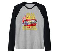 Real Cars Don't Shift Funny Manual Transmission Car Lover Raglan Baseball Tee