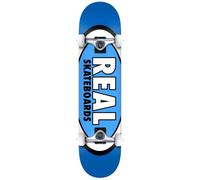 Real Classic Oval Blue Complete Skateboard - 7.75"