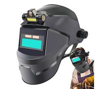 Real Color Welding Hood - PC 28x20cm Auto Darkening Welding Helmet Fast Dimming | Continuous Use of Welding Helmet and Welder Hood for Metal Production, Transpo