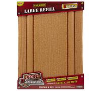 Real Construction Refills- Bundle Pack (6 In 1) Larger Pieces