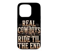 Real Cowboys Ride Til The End Case for iPhone 15 Pro