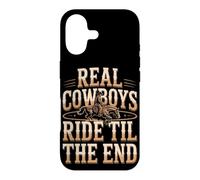 Real Cowboys Ride Til The End Case for iPhone 17