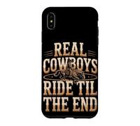 Real Cowboys Ride Til The End Case for iPhone XS Max