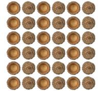 Real Crafting Caps Acorn 150pcs Christmas for Rustic Thanksgiving